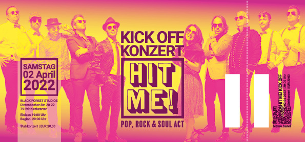 Ticket HIT ME! KickOff 02.04.2022